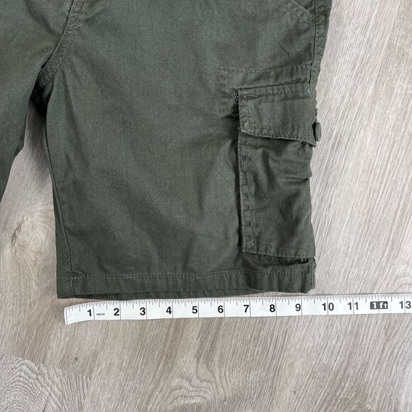 Ring Of Fire Shorts - Dark Green - Boys Size 14 with belt - Picture 8 of 9